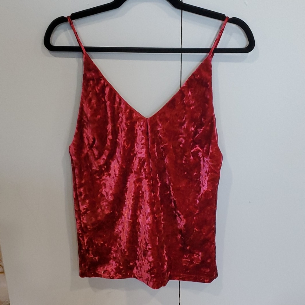 Red Velvet Tank Top